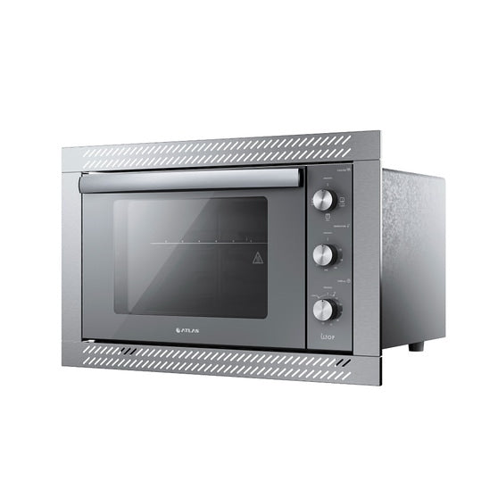 Forno de Embutir Elétrico Espelhado 44L com Grill e Timer Atlas U Top Style