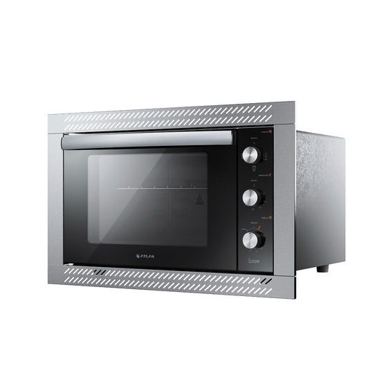 Forno de Embutir Elétrico Preto 44L com Grill e Timer Atlas U Top