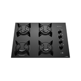 Cooktop 4 Bocas Preto com Mesa de Vidro Atlas Agile Up Bivolt